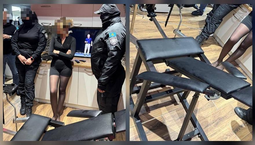В Алматы выявили подпольную студию интимных услуг